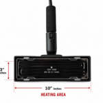 iR Paint Stripper with 10 x 3 inch infrared heating area